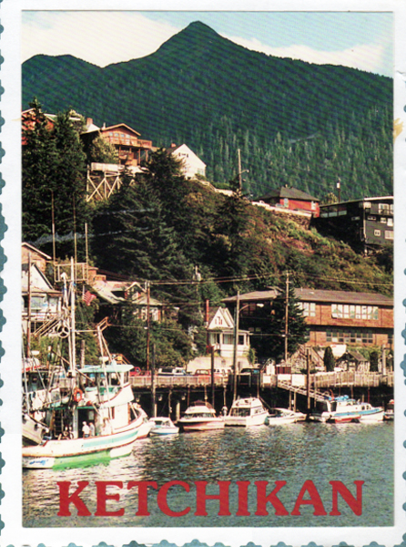 Ketchikan postcard